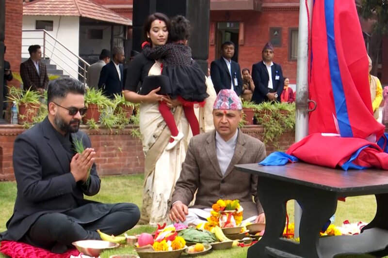  प्नधान मन्त्री बालेन शाह सरकारी निवास बालुवाटार प्रवेश