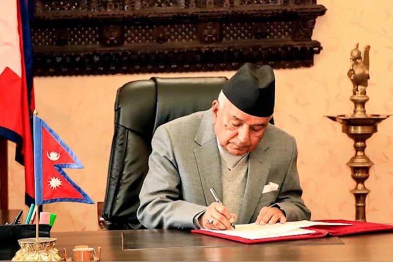 राष्ट्रपति पौडेलद्वारा सङ्घीय संसद्को दुवै सदनको अधिवेशन आह्वान