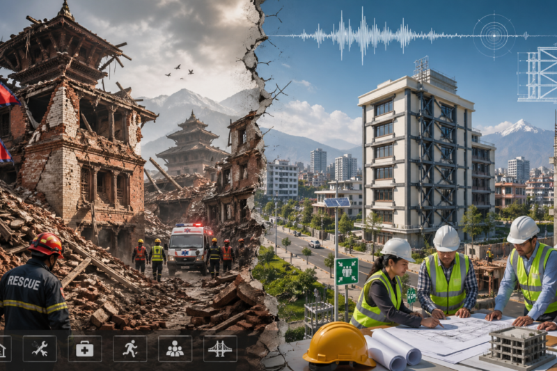 भूकम्पले दिएको चेतावनी : अब ‘सुरक्षित नेपाल’ निर्माणको समय
