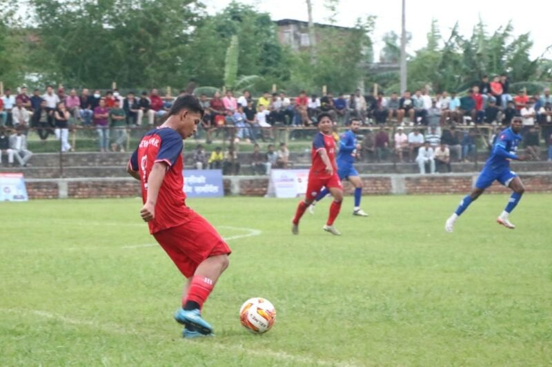 भरौल गोल्डकप : चित्लाङ फुटबल क्लब सेमिफाइनलमा