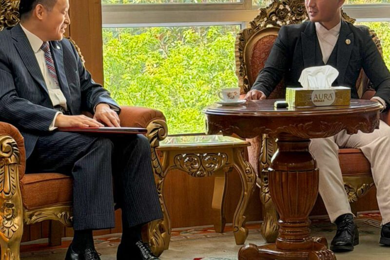 गृहमन्त्री गुरुङ र राजदूत माओमिङबीच शिष्टाचार भेट, नेपाल–चीन सम्बन्ध सुदृढ बनाउनेमा जोड