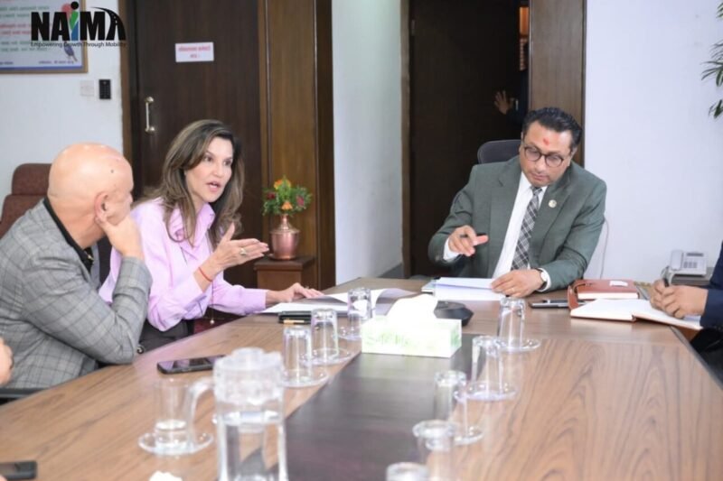 नाइमाद्वारा अटोमोबाइल क्षेत्र सुधारका लागि अर्थमन्त्रीवाग्लेलाई नीतिगत सुझाव पेश