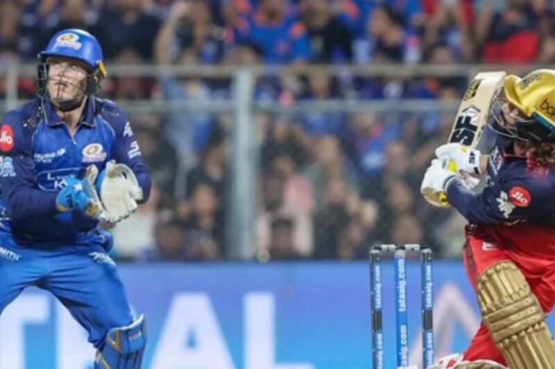 आईपीएल : बैंगलुरुसँग मुम्बई इन्डियन्स १८ रनले पराजित