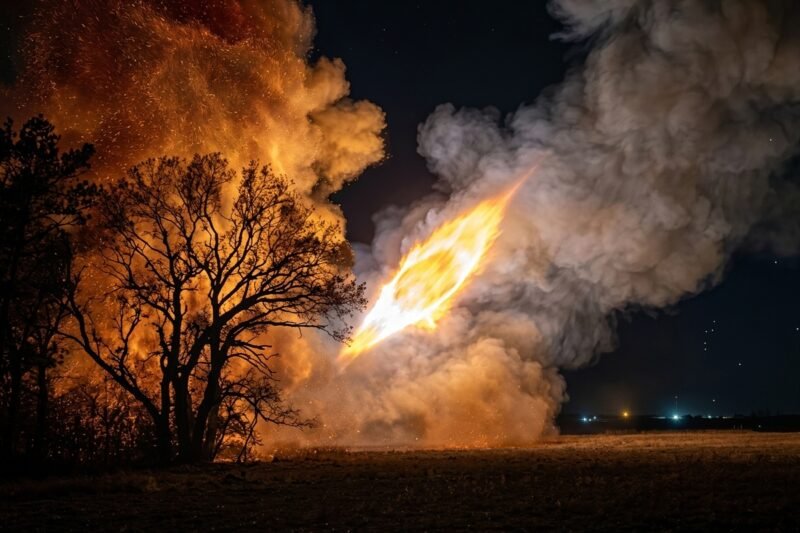 रुस–युक्रेन युद्ध : युक्रेनी सेनाद्वारा तेल पम्पिङ स्टेशनविरुद्ध ड्रोन आक्रमण