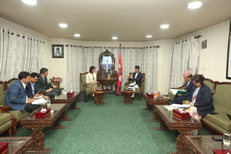 सभामुख अर्यालसँग यूएनडीपी प्रतिनिधिको भेट