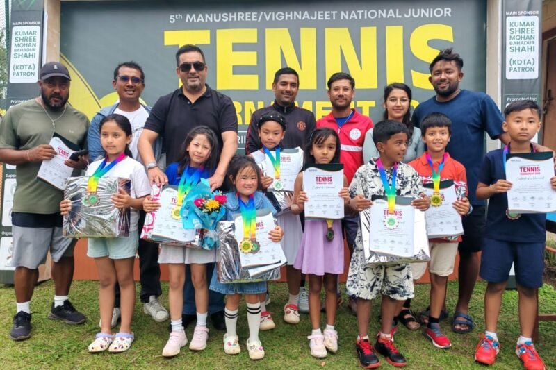 राष्ट्रिय जुनियर टेनिसमा भान्सीलाई दोहोरो स्वर्ण